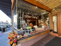 Shops down the street from Hotel.