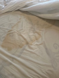 This is what I was sleeping on top of..disgusting!