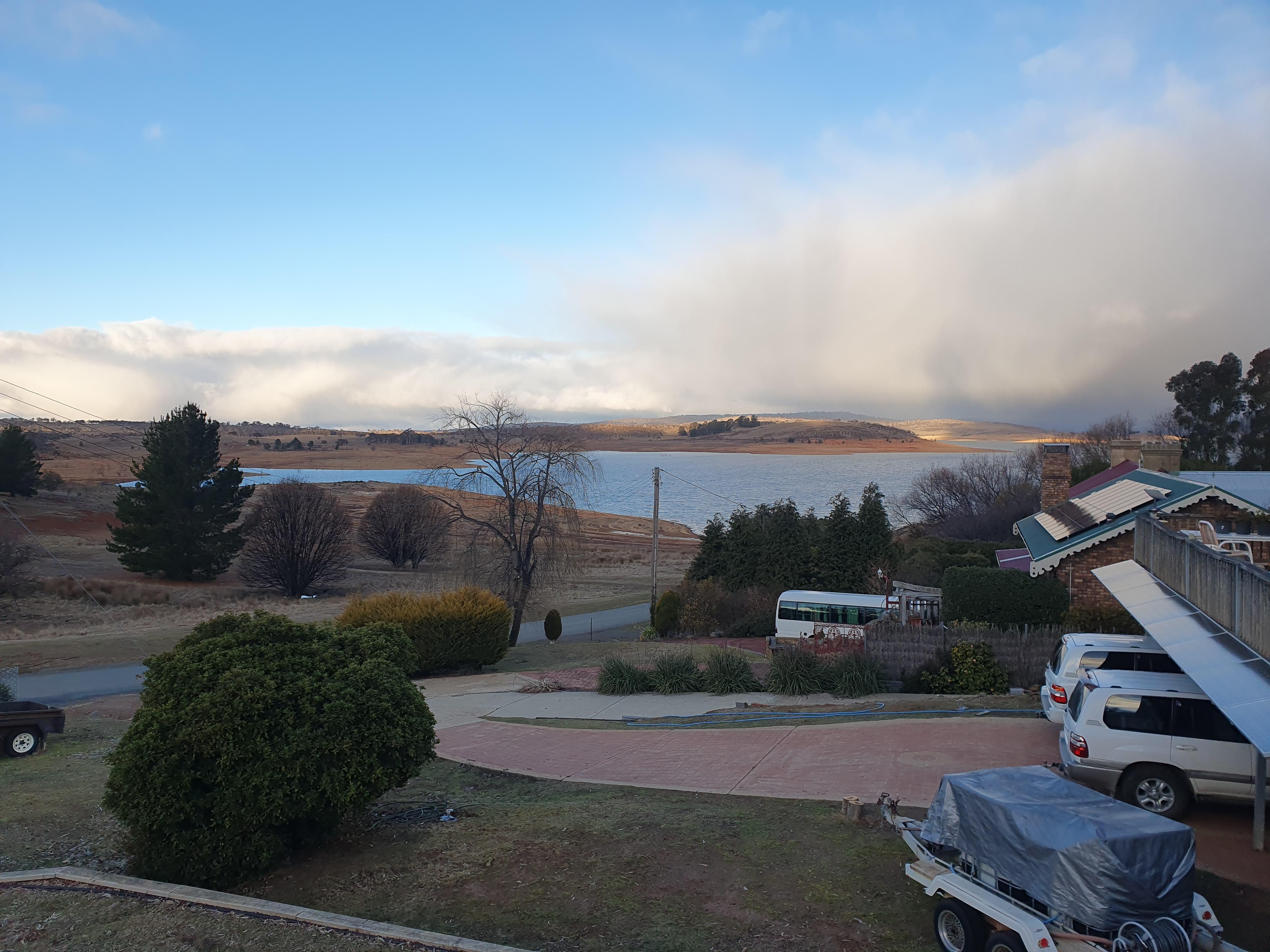 View from the cottage