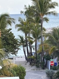 Beach down the street