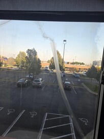 Large Crack in window of room 230 you need to repair before renting to customers as I was surprised it having the hilton name that it has not been repaired before giving it to me to use.