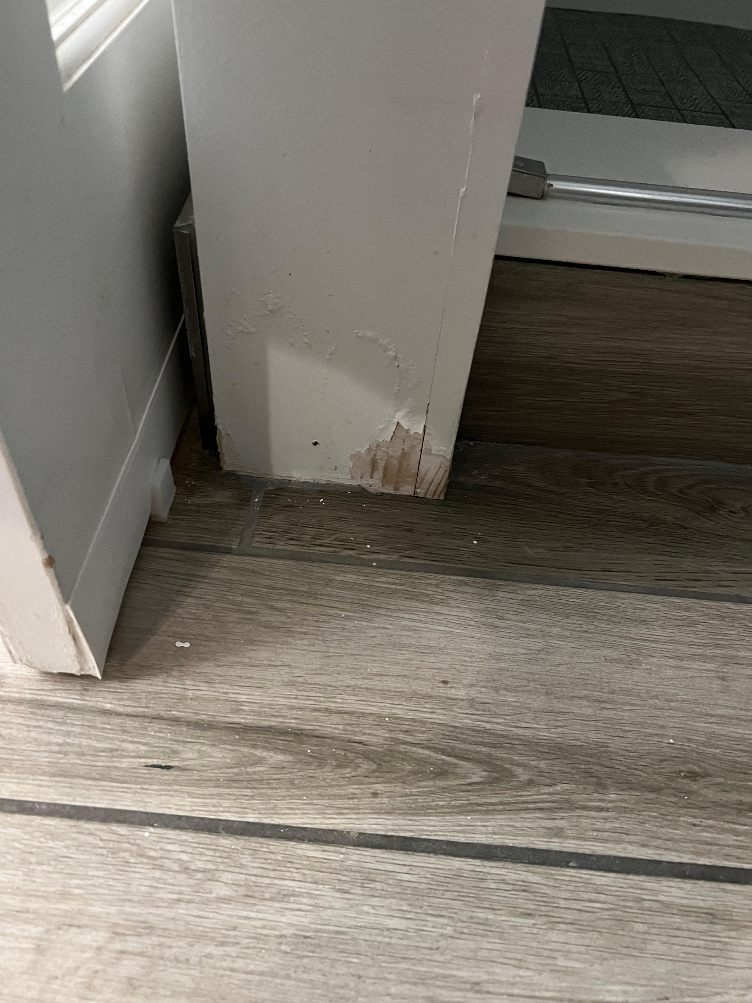 Paint chipping 