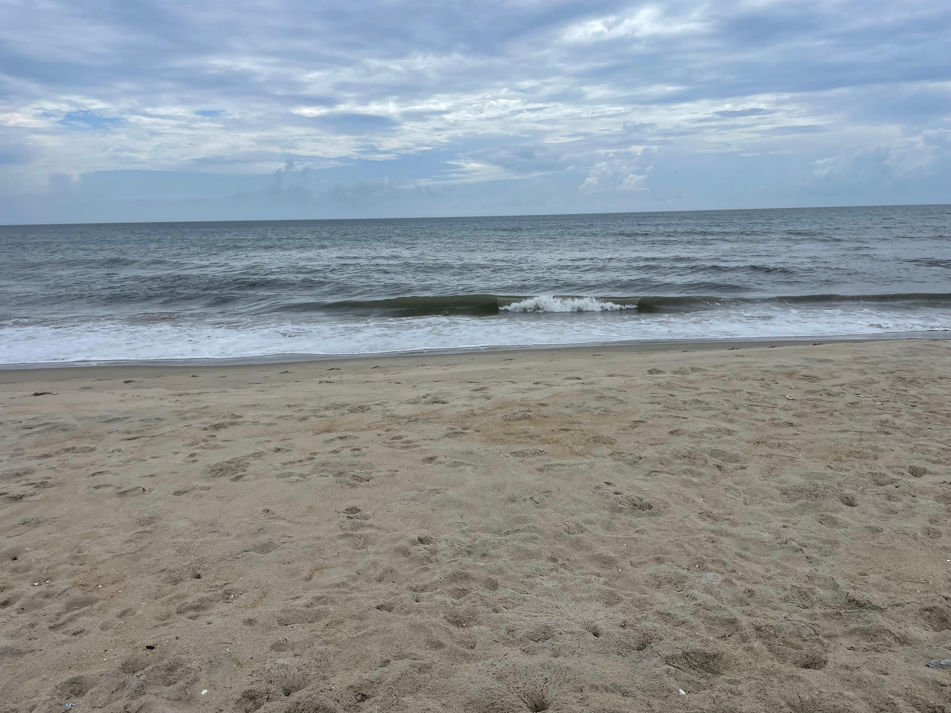 The beach the first night from walking distance. 