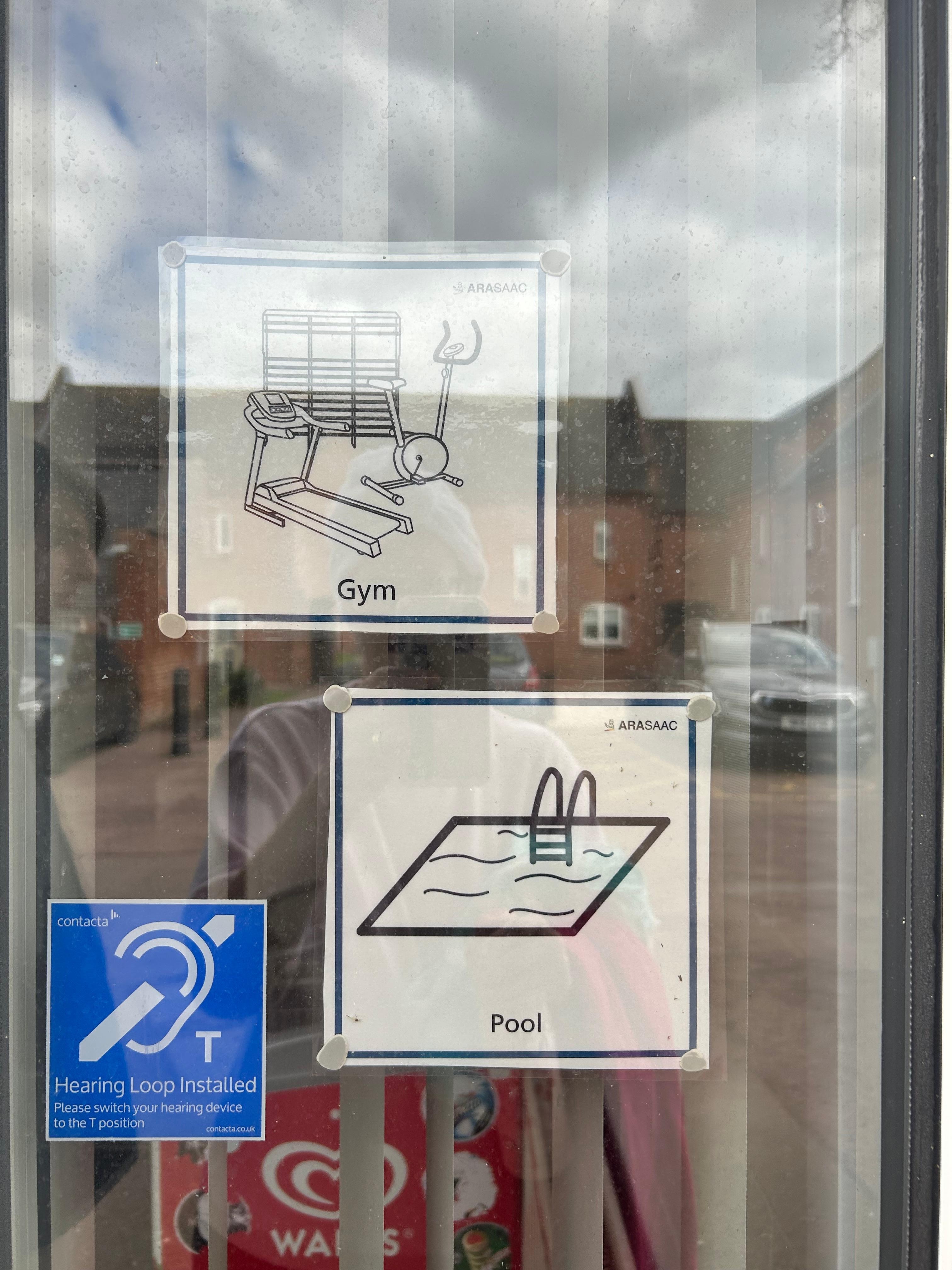 Leisure centre, gym, steam room, sauna