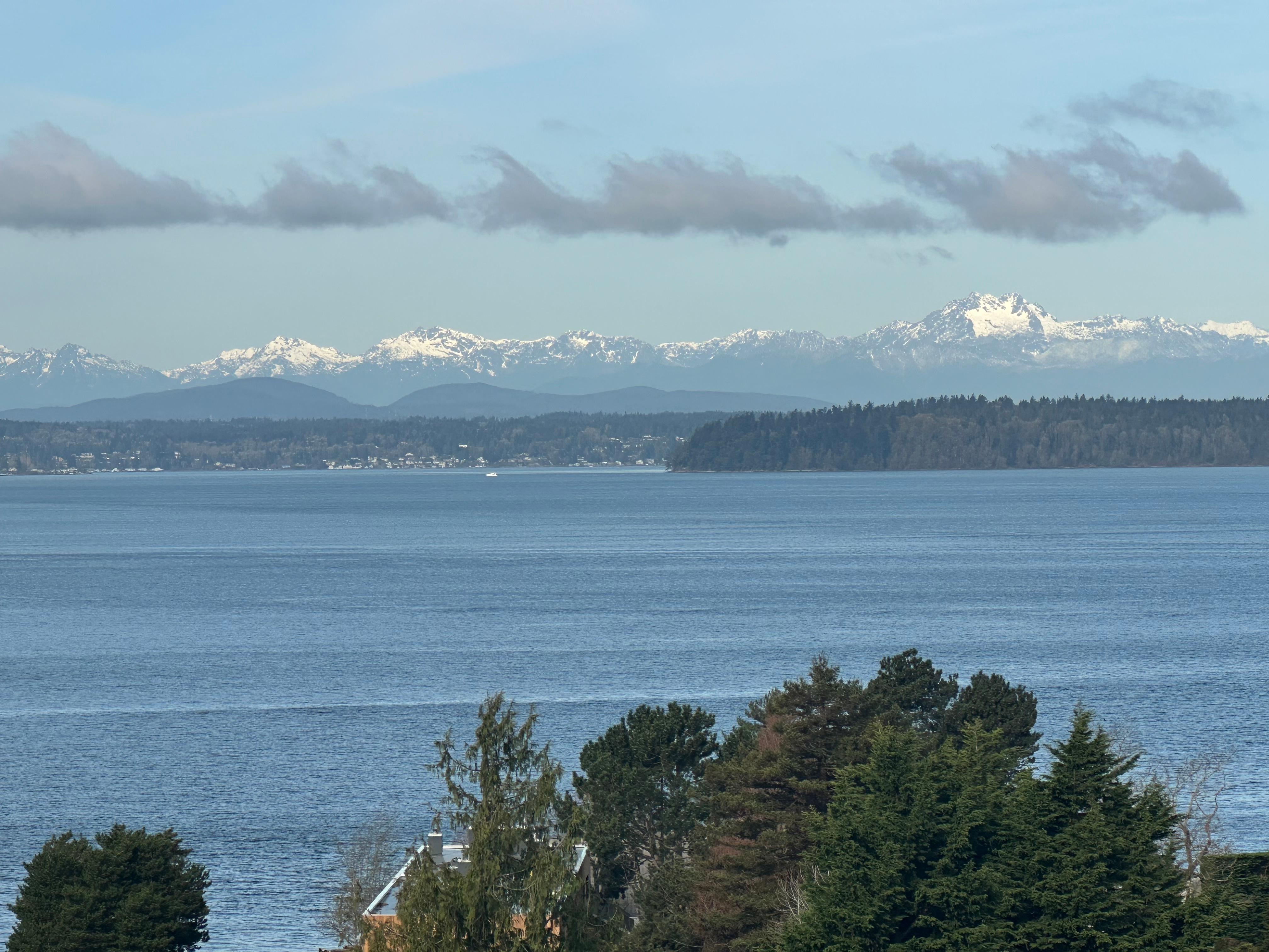 Loved this view, especially in the mornings before clouds had a chance to roll in