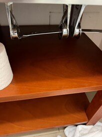 Furniture very dated and dirty