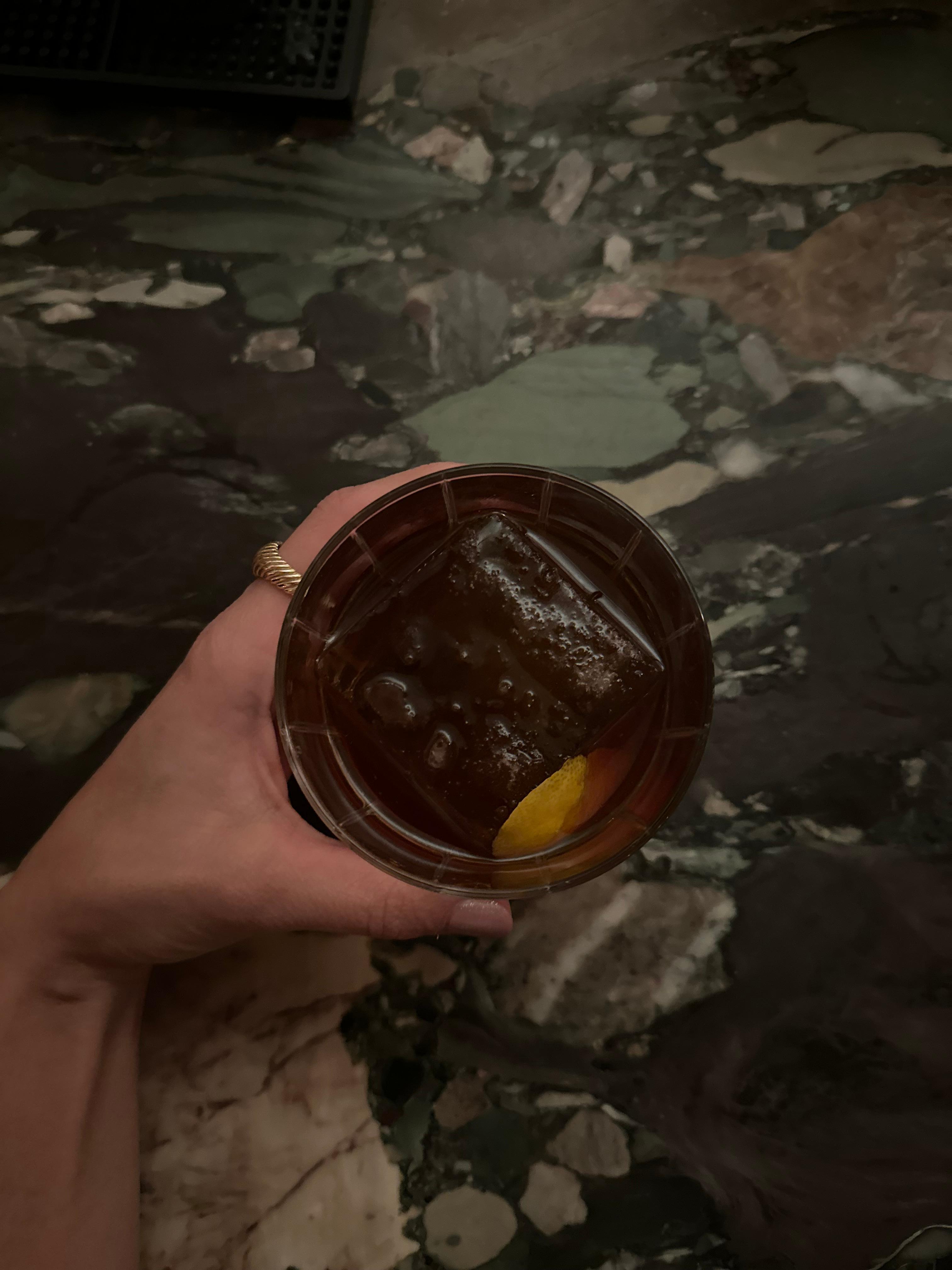 We asked for a Bitter Giuseppe, the bartender wasn’t familiar with but did his research and I came out great