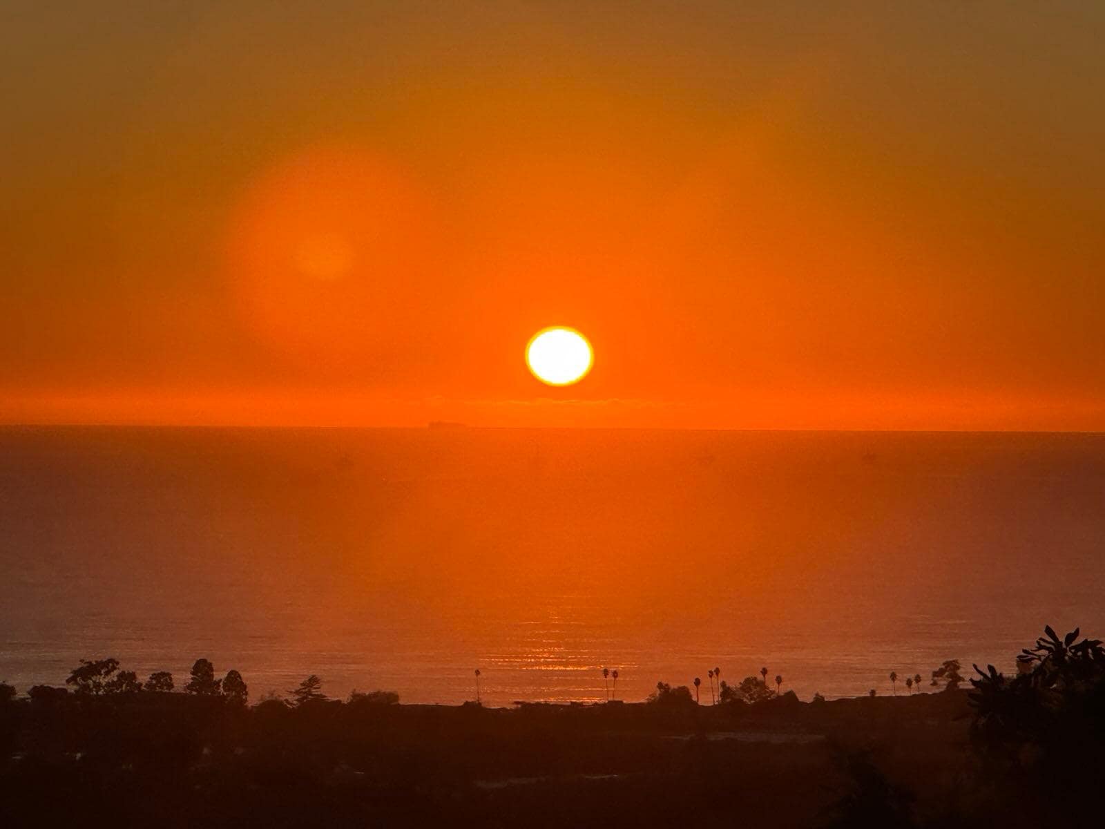 Sunset from the deck!