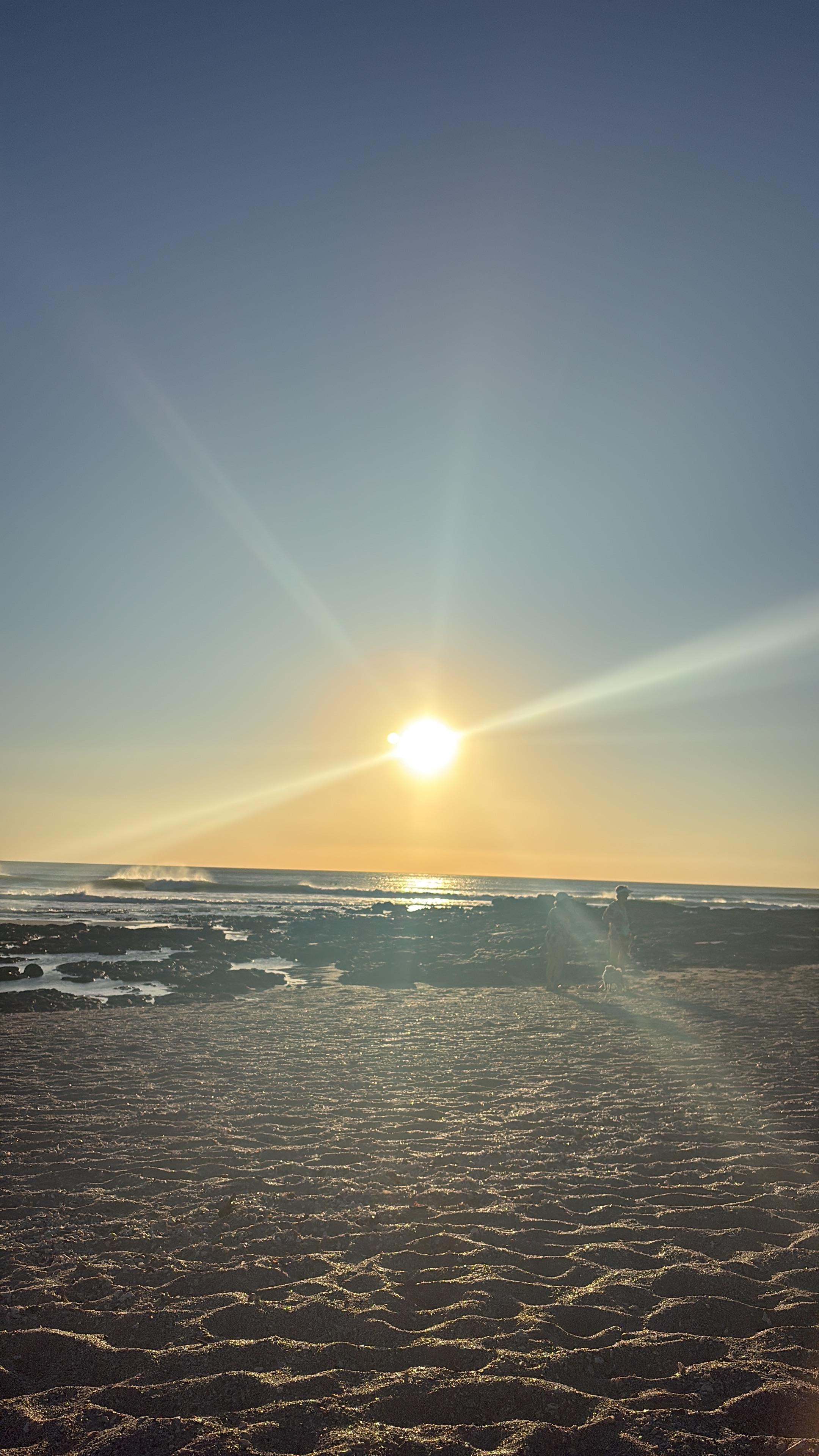 Playa Langosta sunset