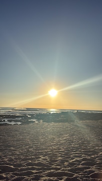 Playa Langosta sunset