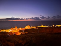 View at night