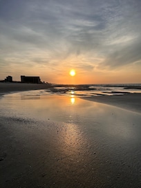 Sunrise on the beach
