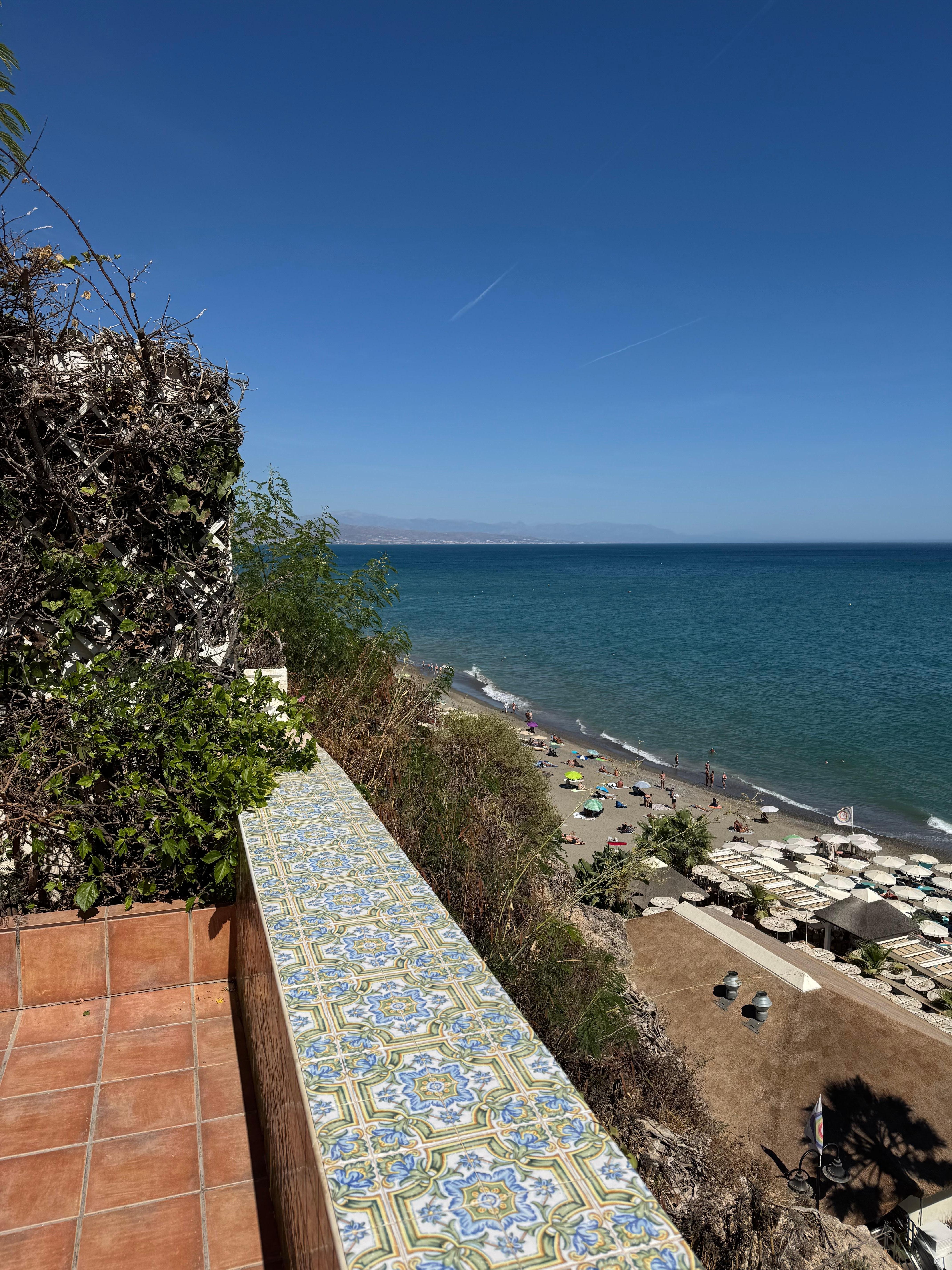 Blick von der Terrasse 