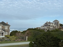 View from top deck of ocean