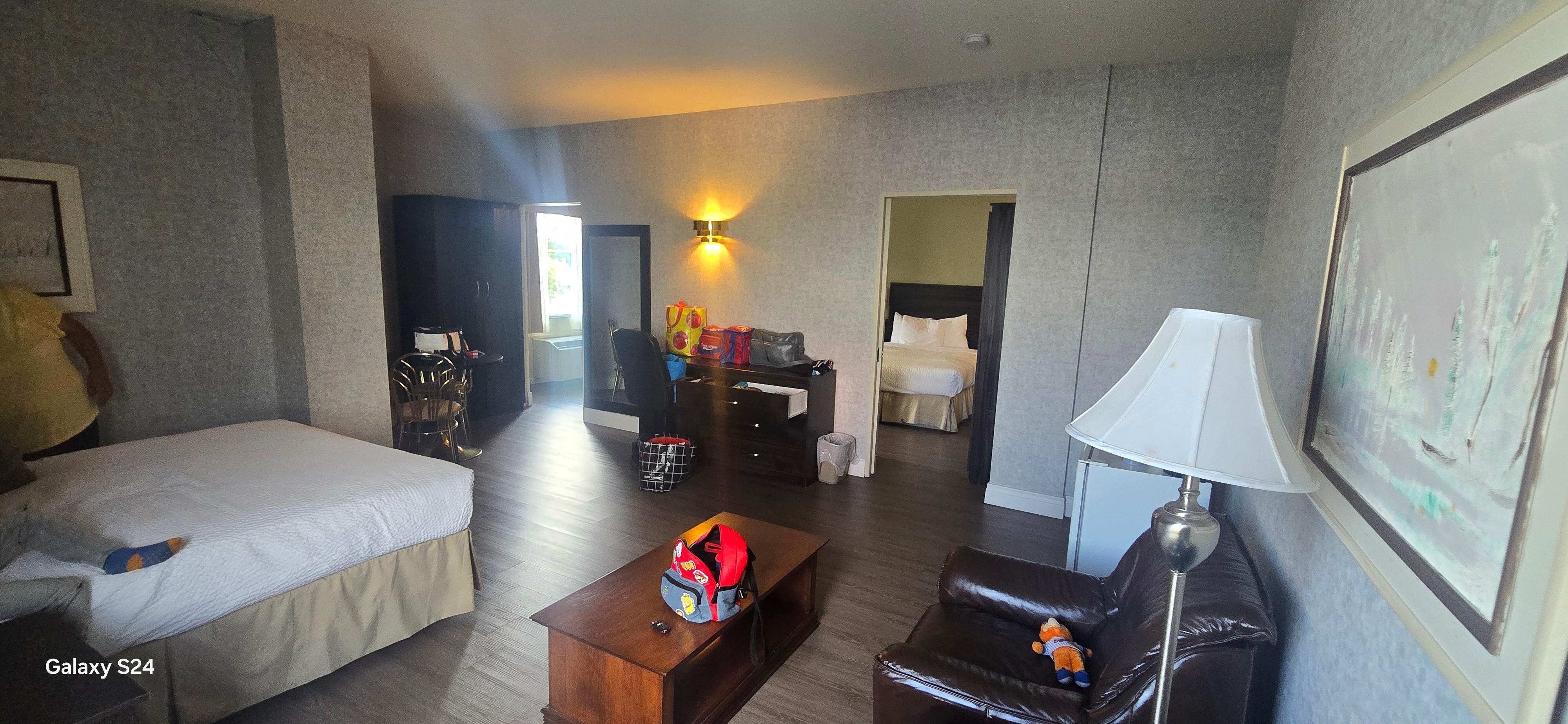 1 bed room no tv