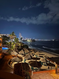 Night view from my room