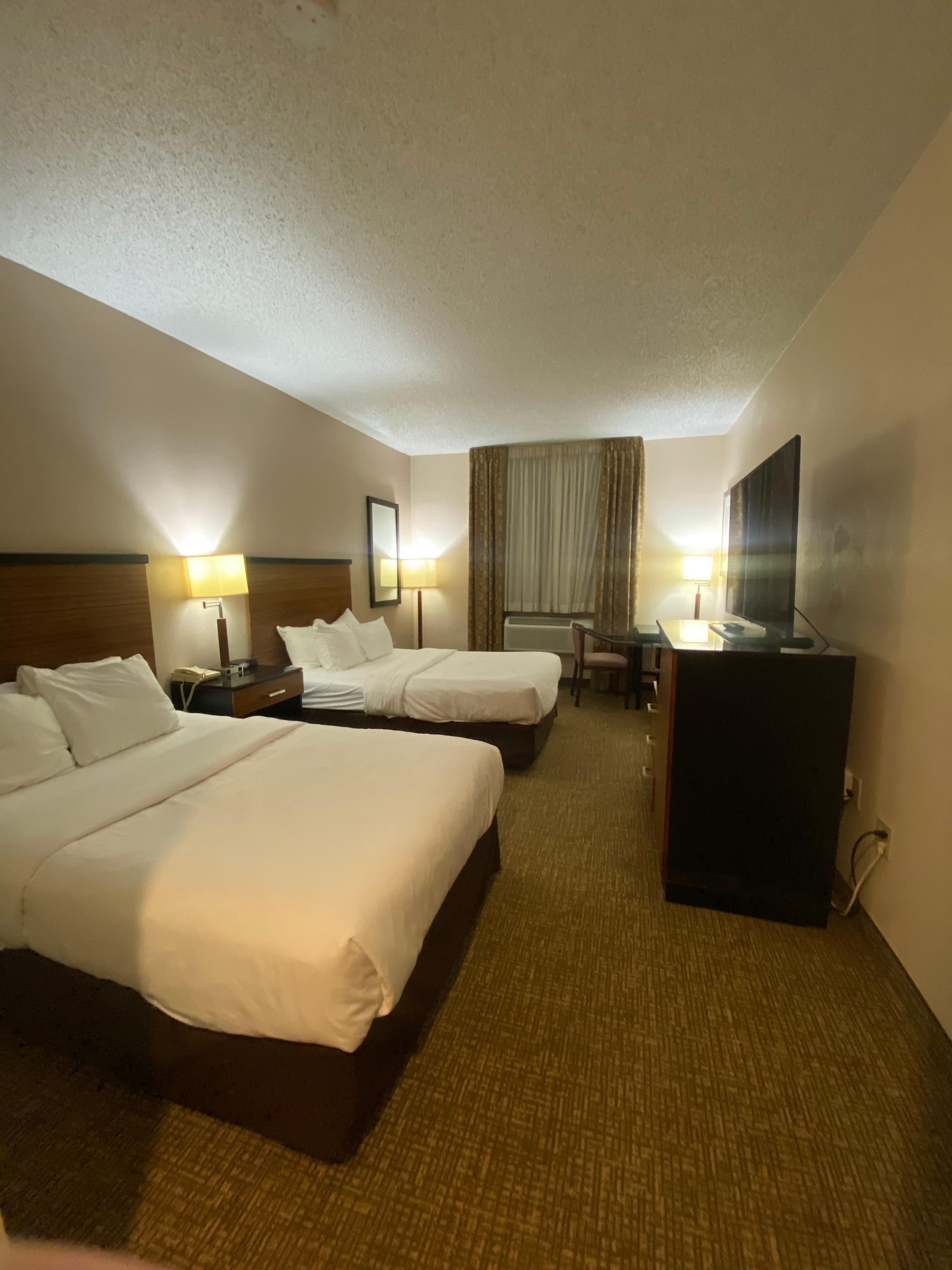 Standard Room with 2 Double Beds, First Floor