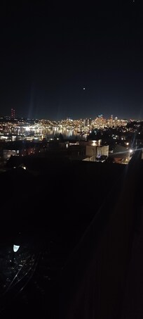 Night view from the rooftop