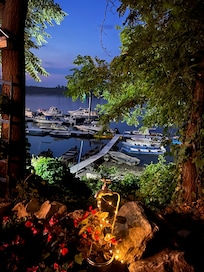 Riverside dining