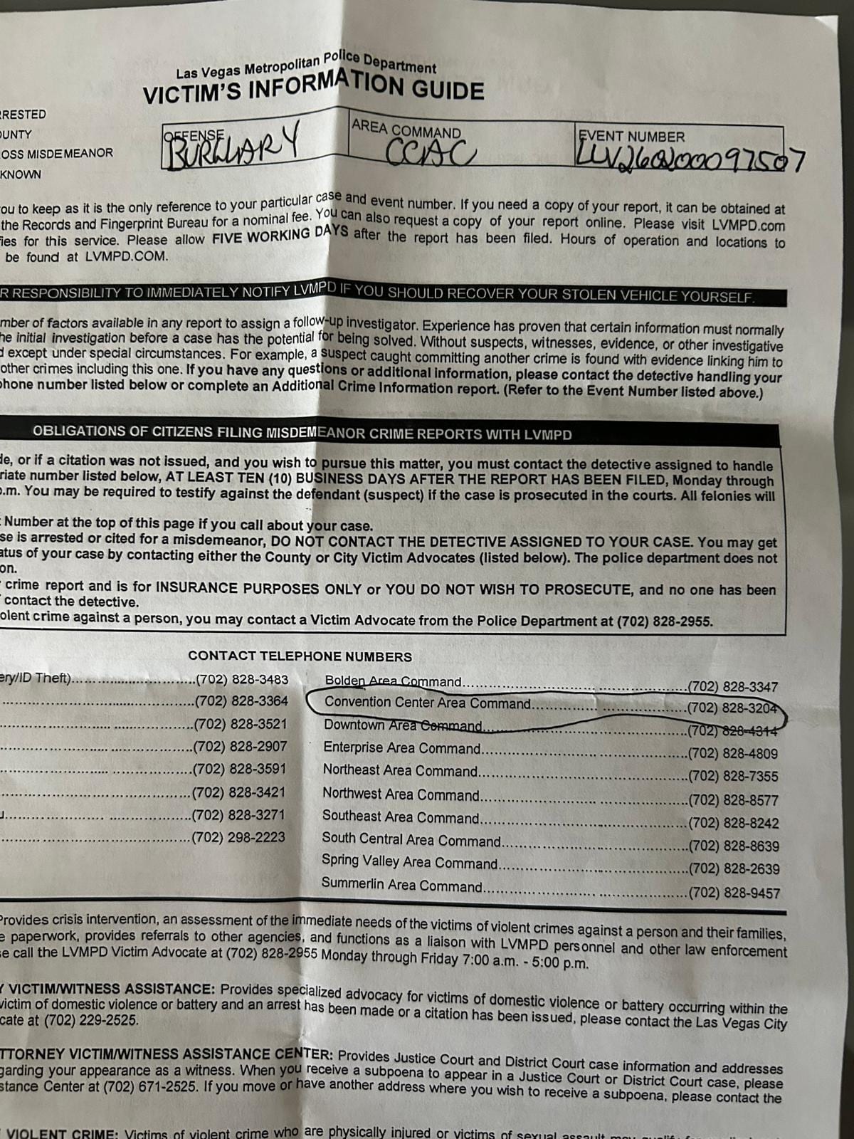 Security report- stolen ipad