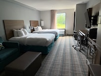 Beds, TV, Sitting Area