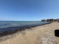 Beach in front of property
