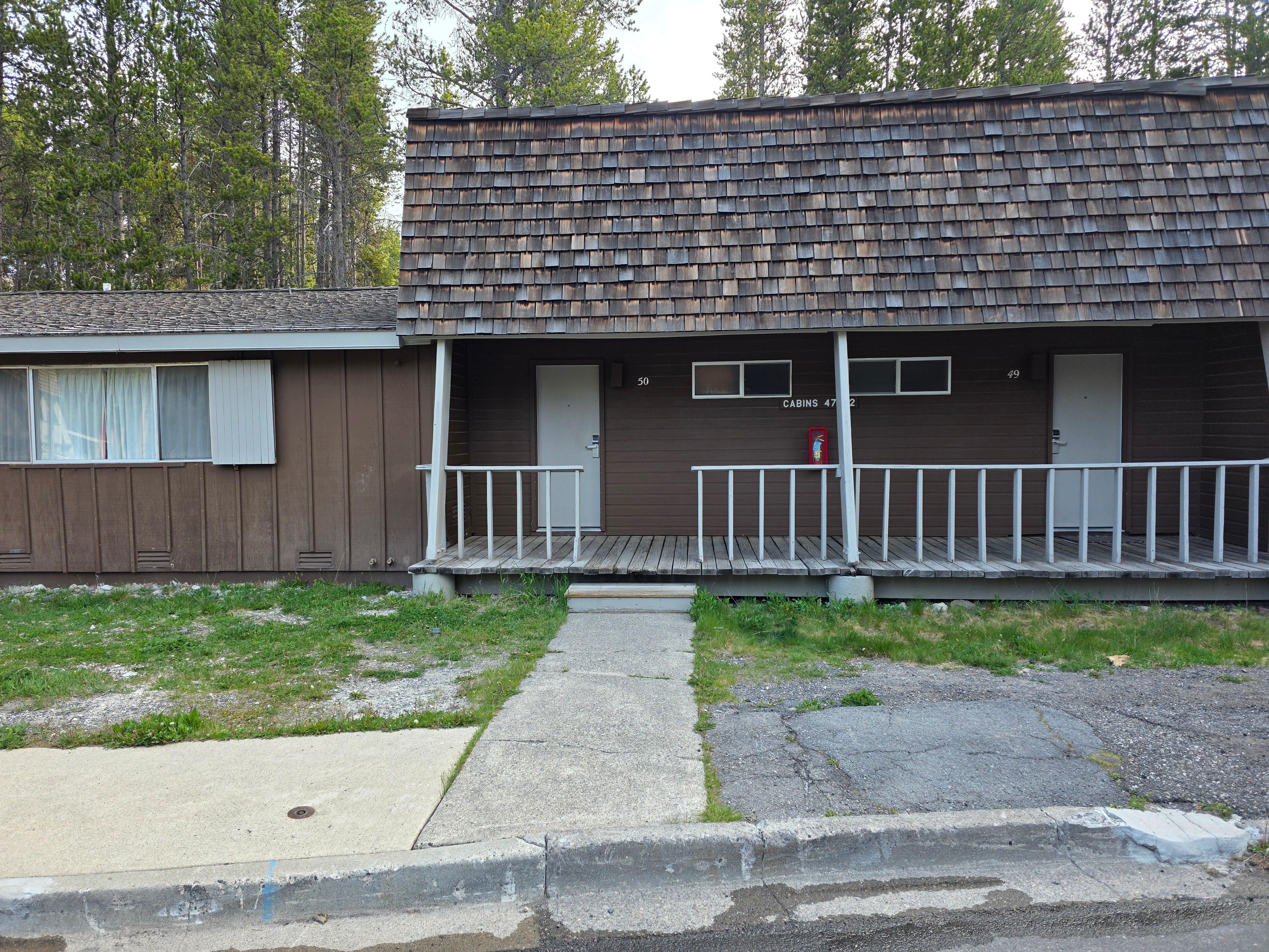 Front of our cottage.