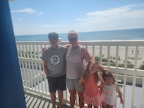 Making the best of our trip!