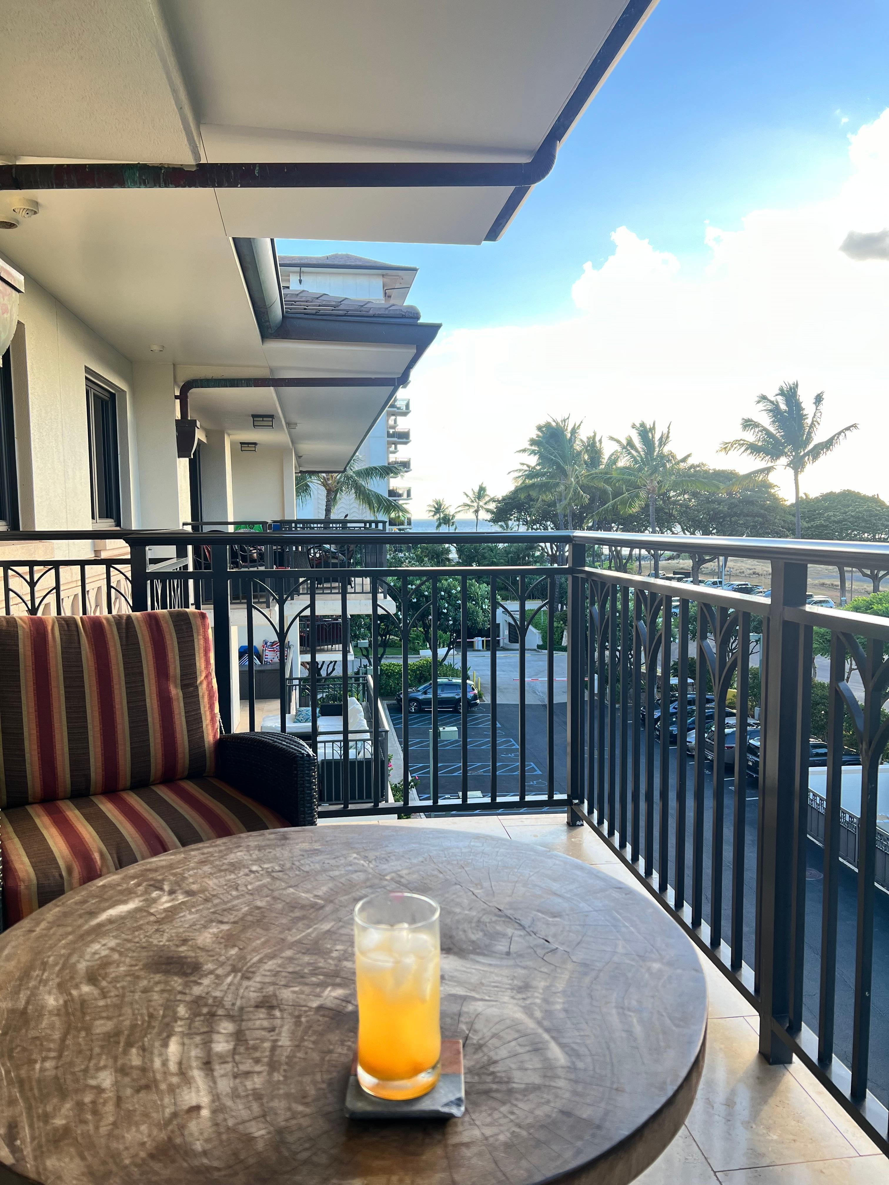 View 1 from unit balcony