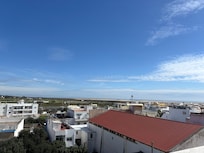 From the roof terrace