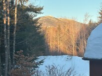 Views from the kitchen/living room area