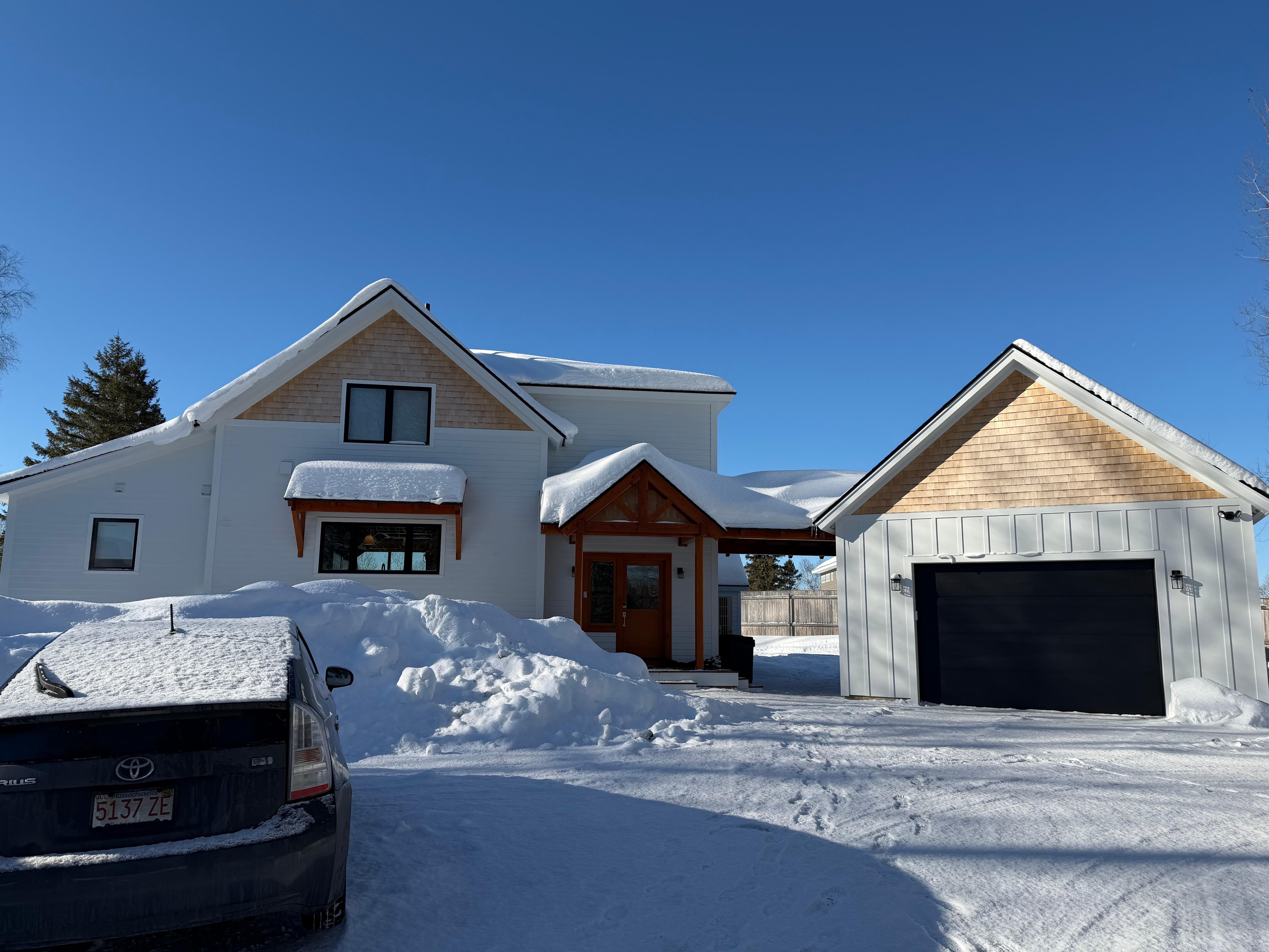 Plenty of parking even with all the snow.