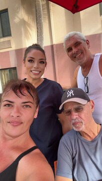 my family visiting my dad is very sick and my dad loved the atmosphere . And I thank you so much