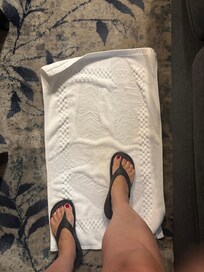 Soaked towels…we spent our $$ and time to laundry towels to clean up their mess!