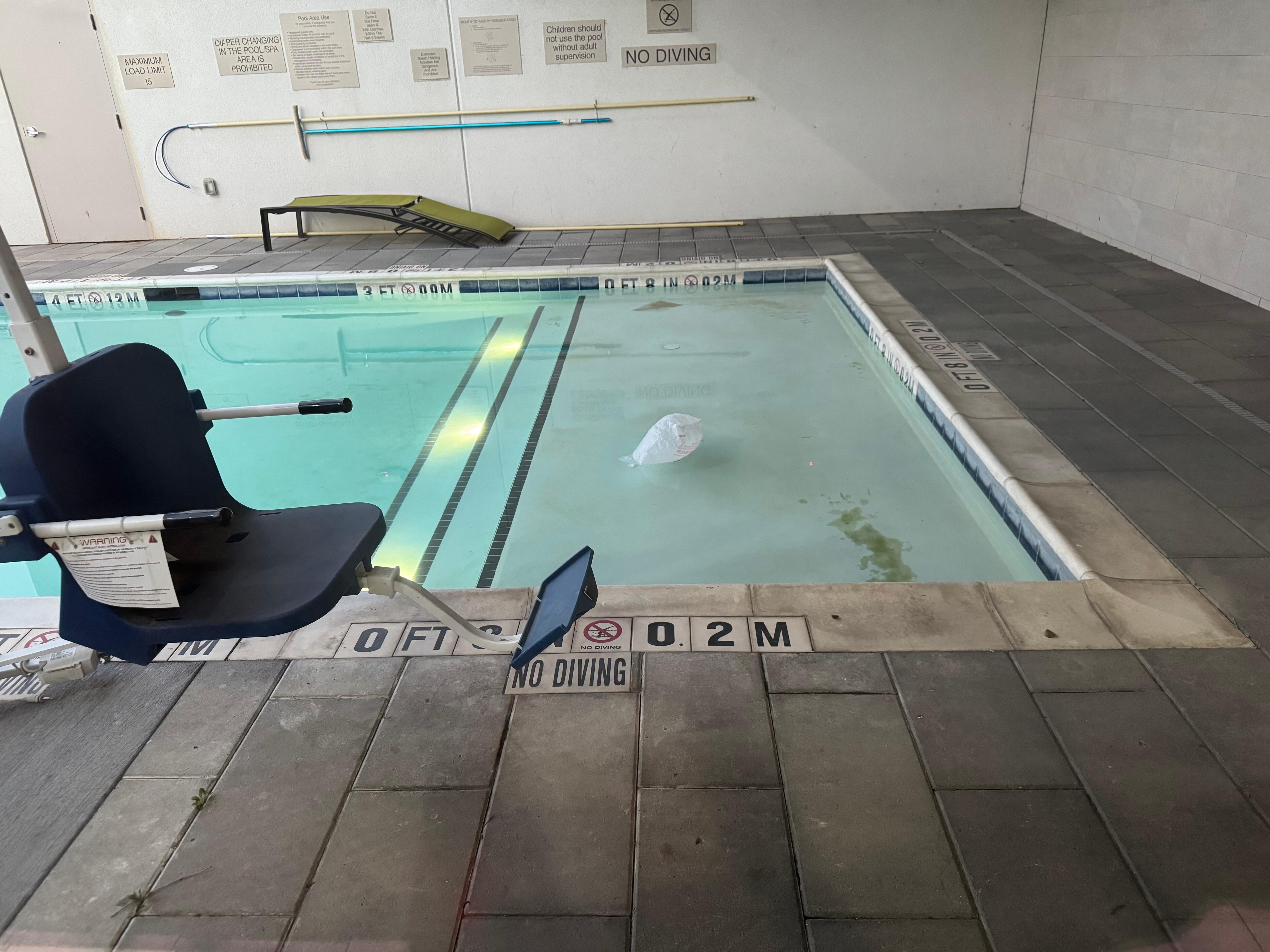 Swimming pool not working or didn’t pass the inspection