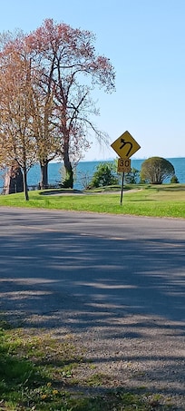 View of the golf course next to the hotel