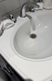 Hair that rolled out of the “clean” towel.