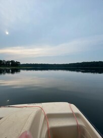 Beautiful lake from the paddleboat