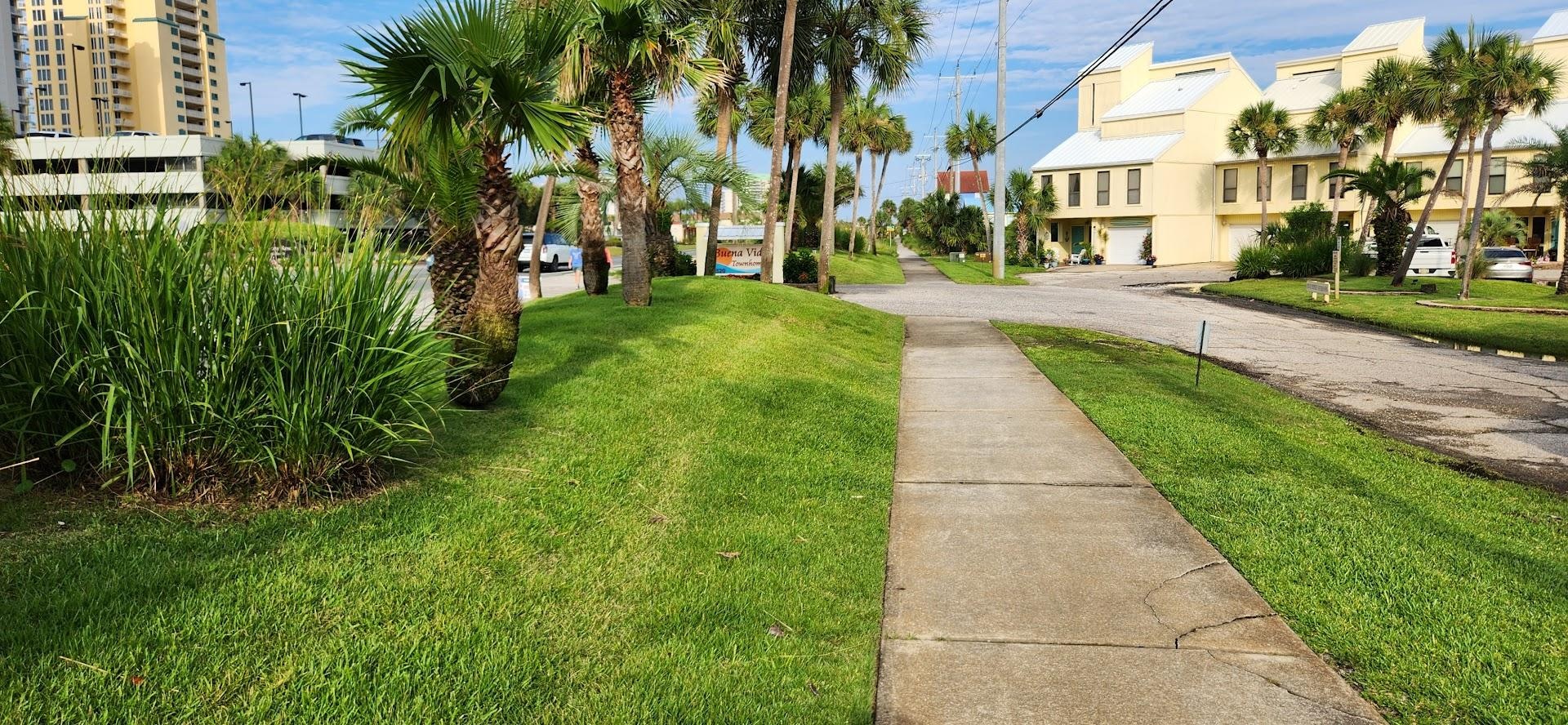 So pretty, and quite.  One entrance so no random through traffic