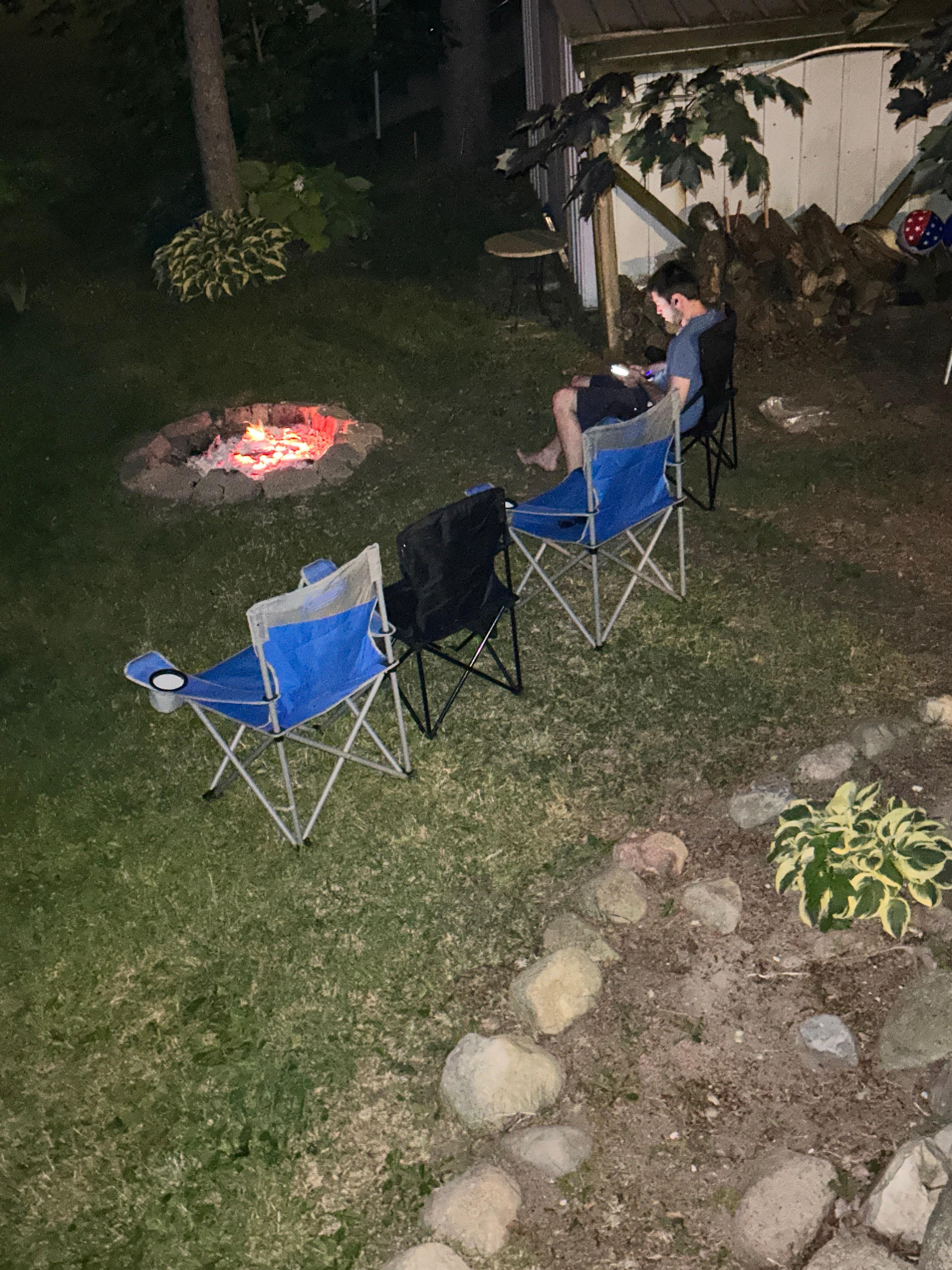 Nothing is complete without a campfire