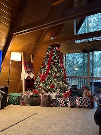 Loved the holiday decor!