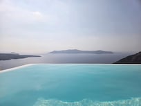 Infinity Pool on our patio