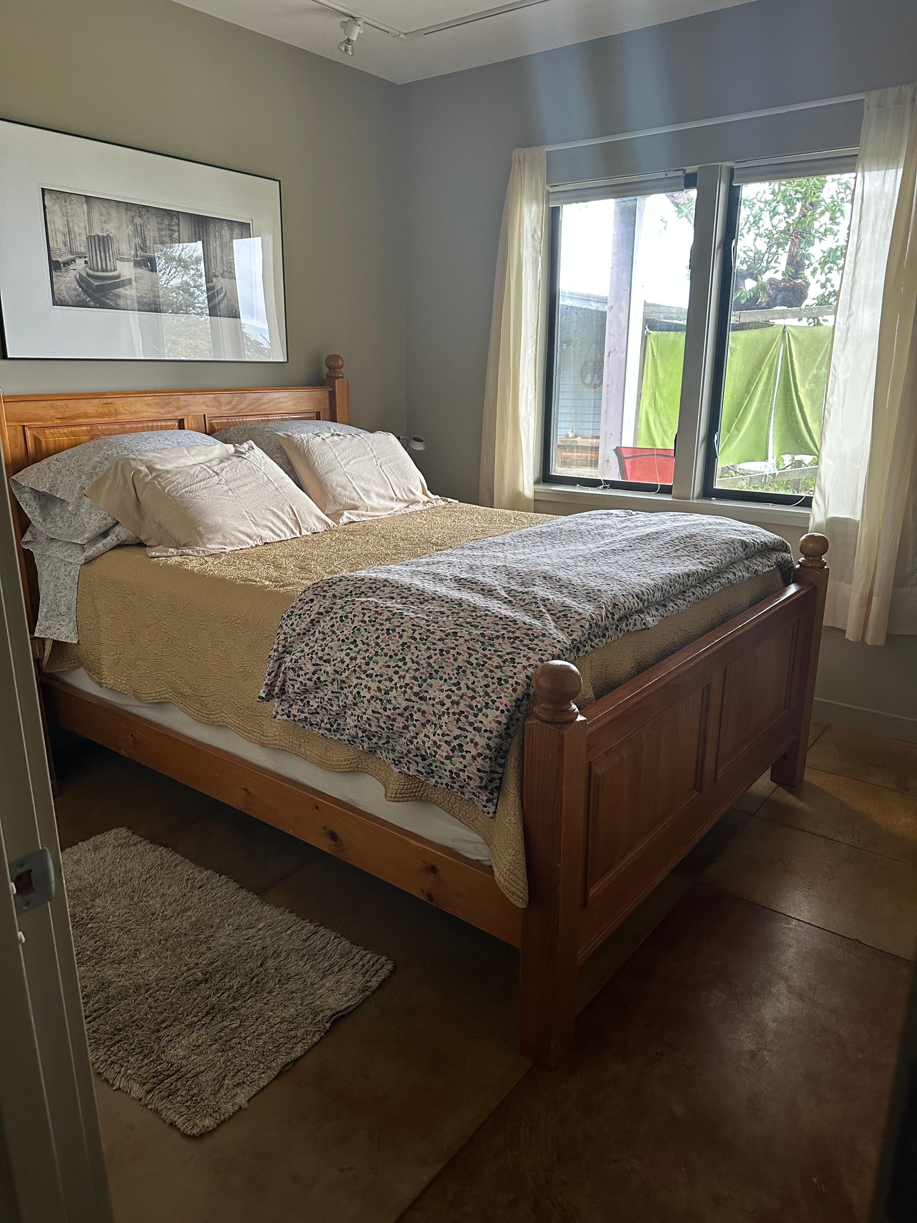 Cute bedroom with a wonderful view of the Sound