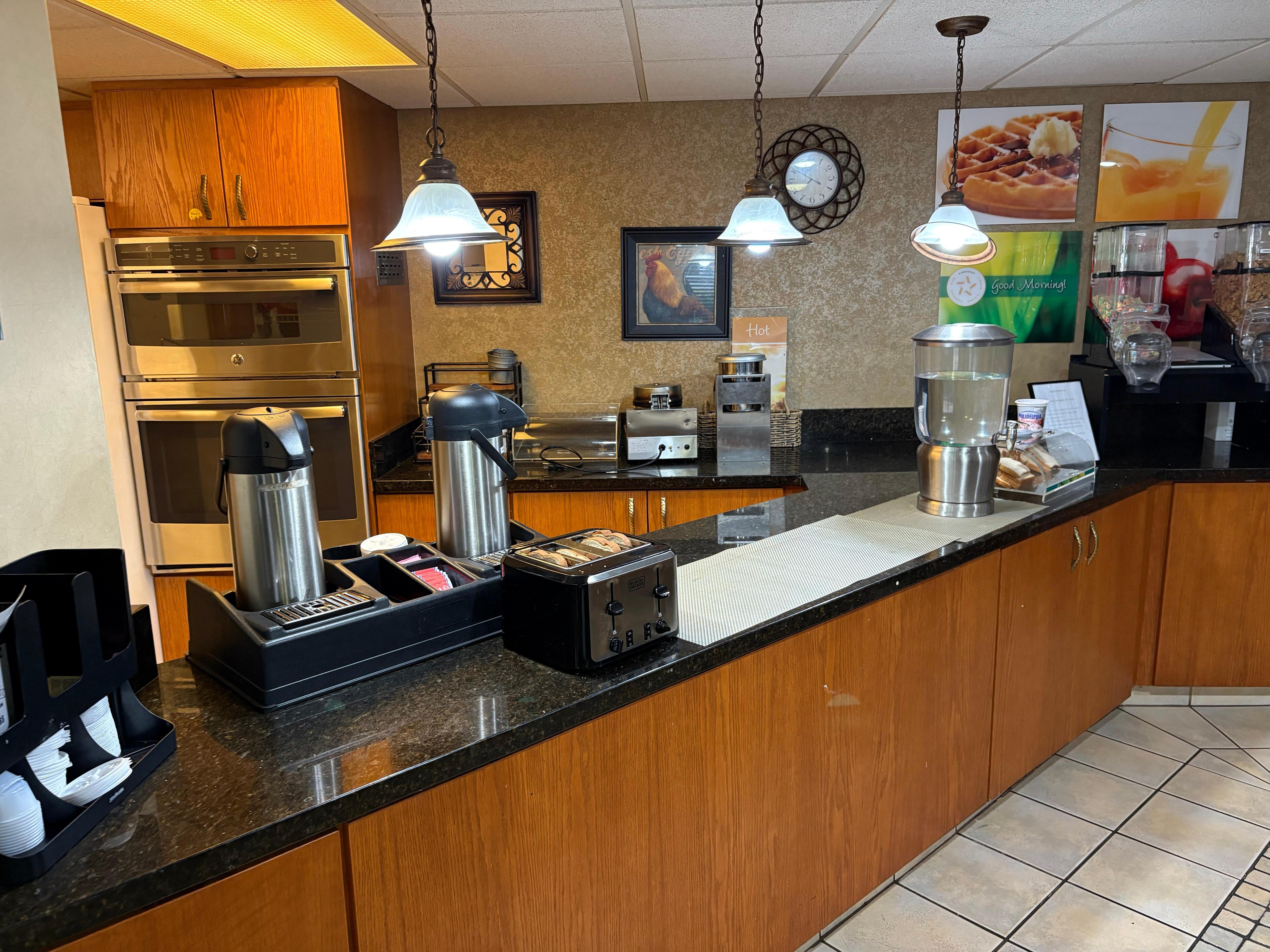 Look at the breakfast they serve. 