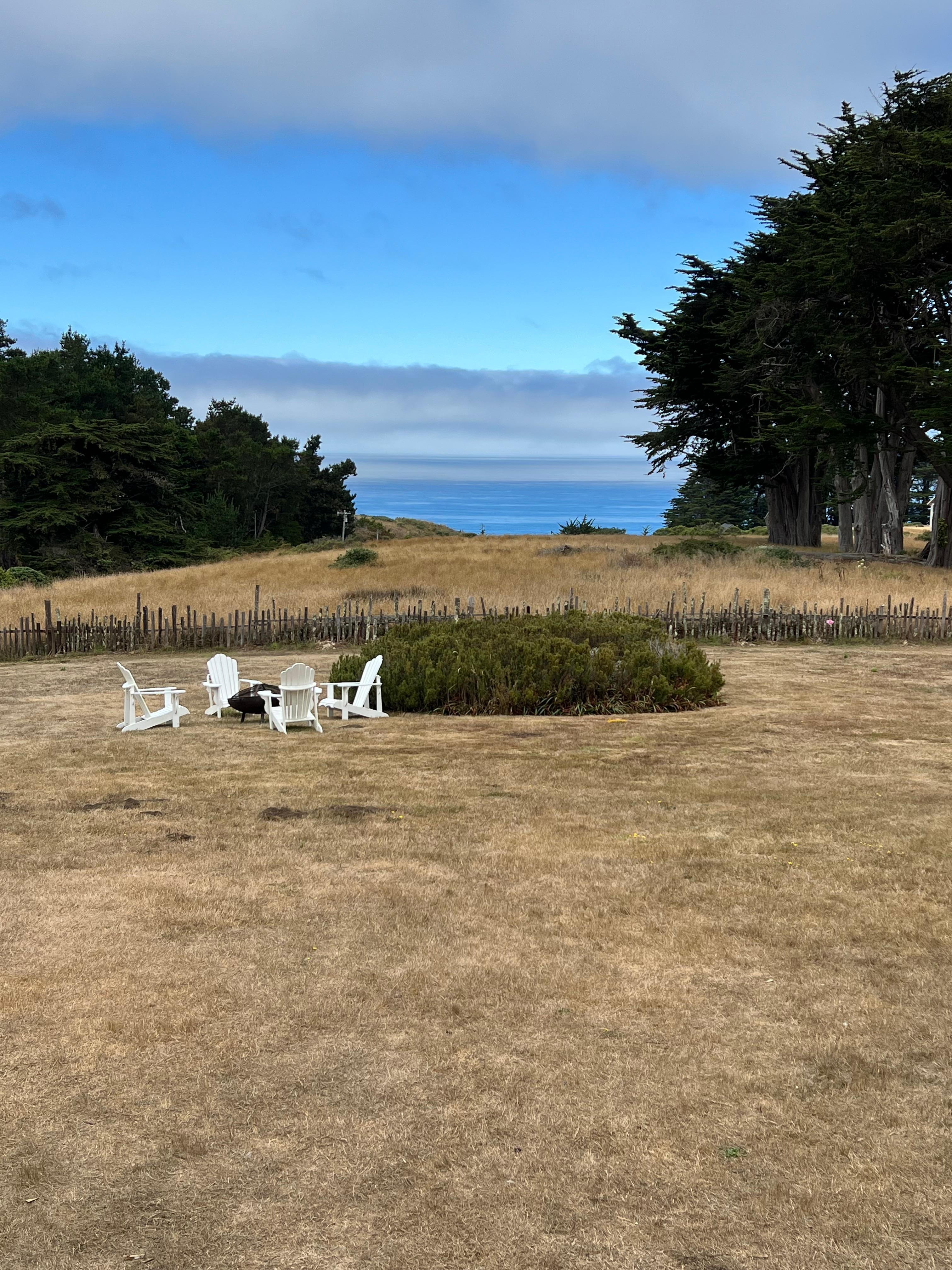 View from the back deck. 