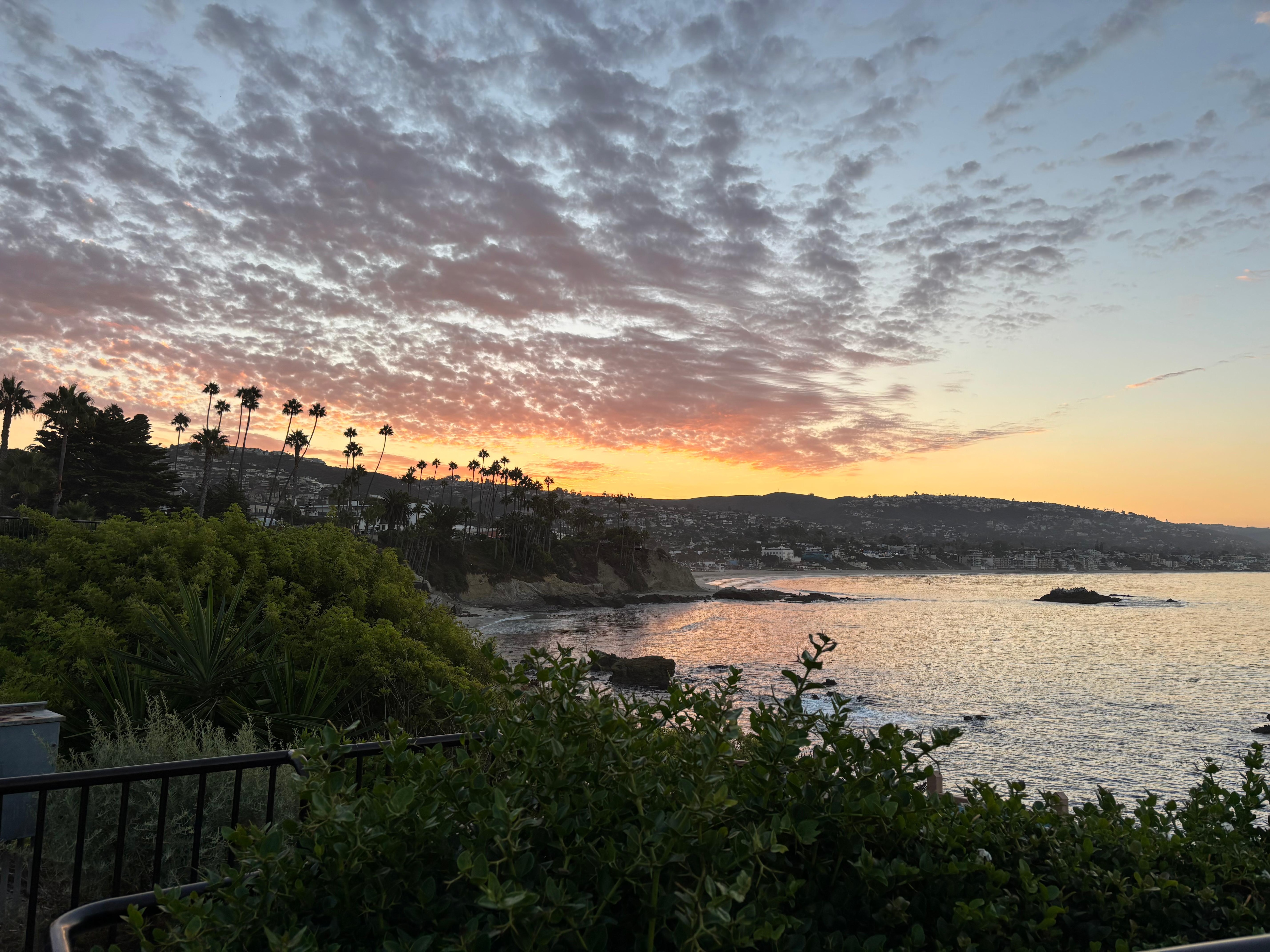 Sunset over Laguna Beach