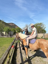 Beach horseback riding