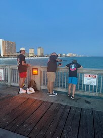 Local pier about 1.5 miles from condo