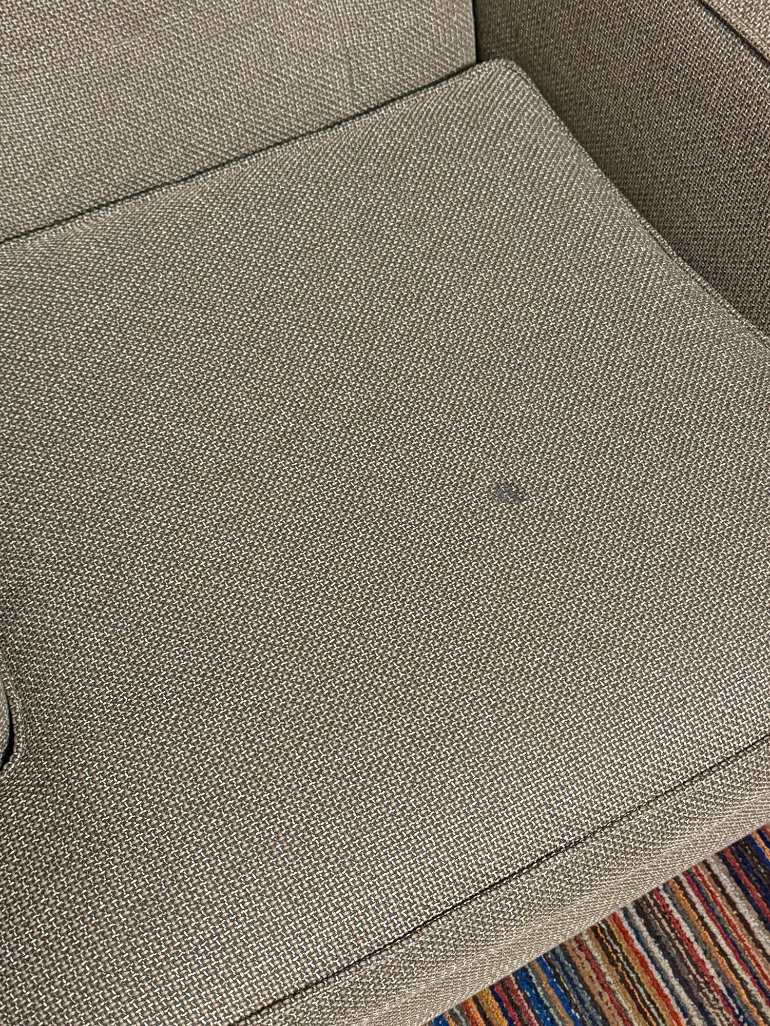 stain on chair