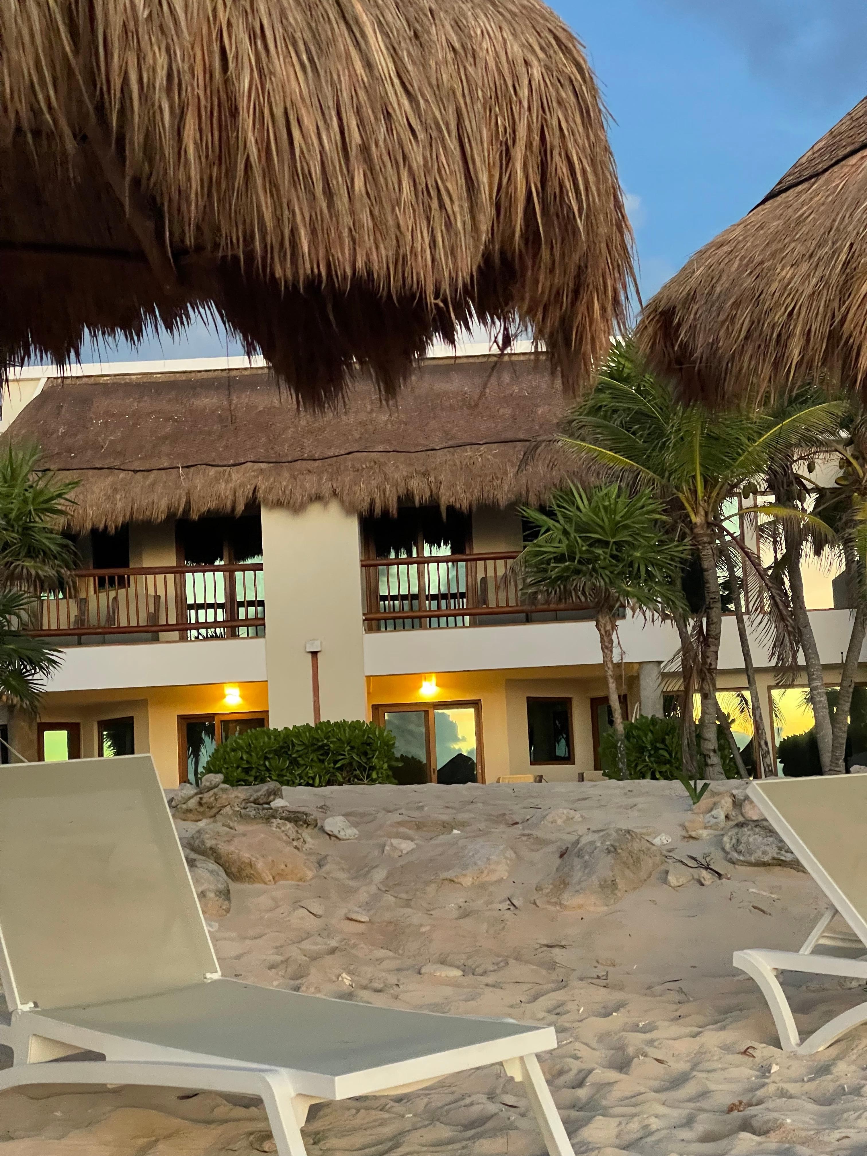 Building 12 from the beach